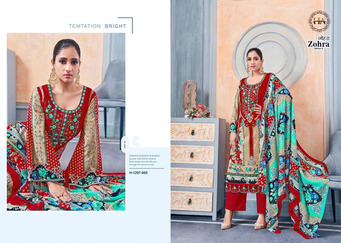 Zohra Edition 2 Cambric Pakistani Suits Catalog